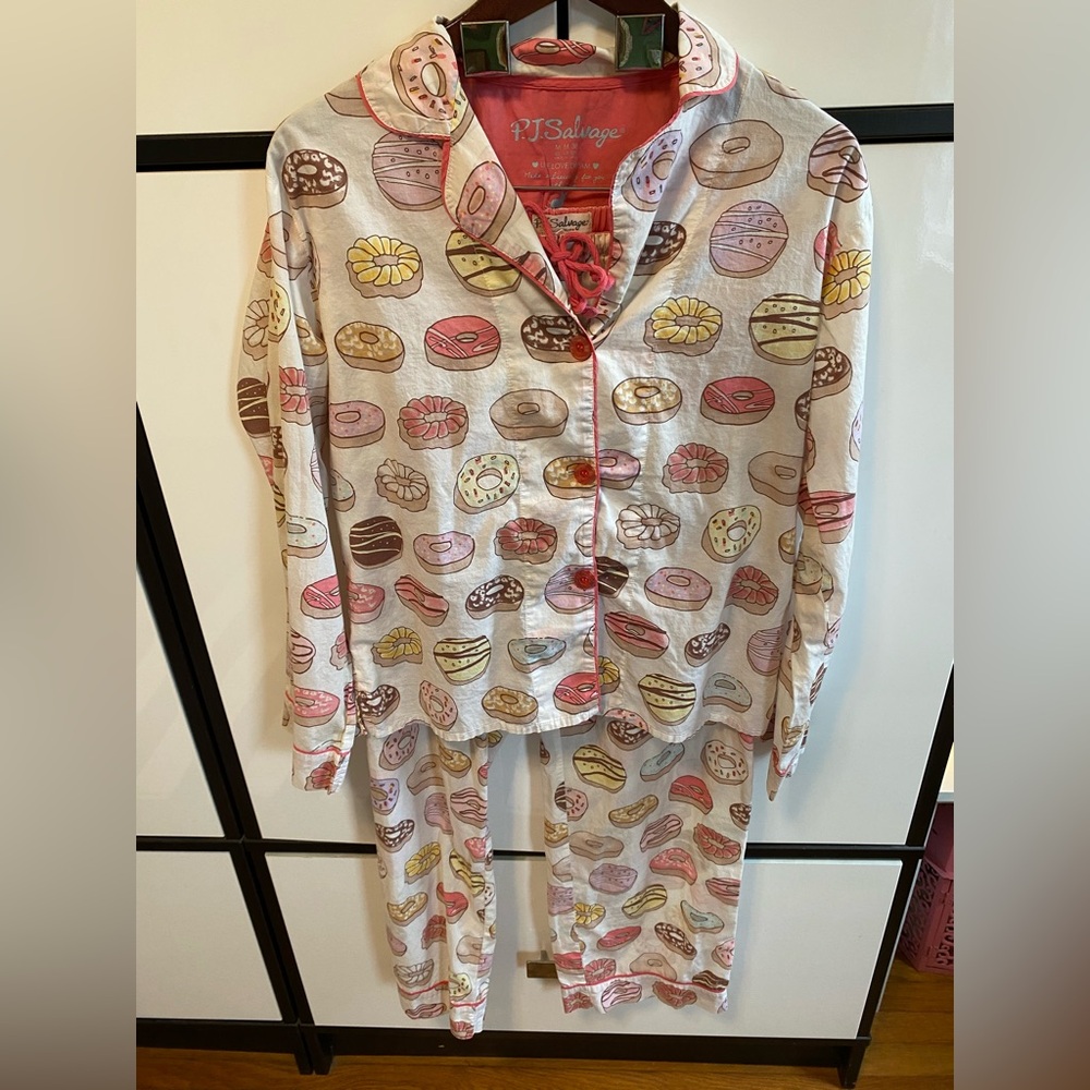 PJ Salvage Multicolor light weight cotton Donut 🍩 women’s pajamas